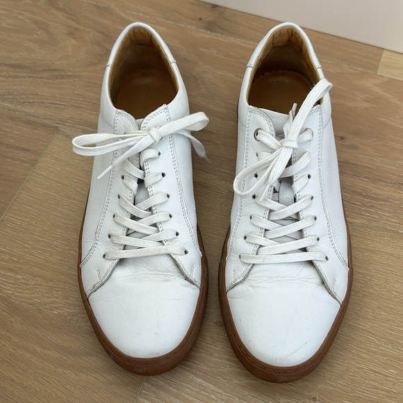 Suitsupply White Leather with gum rubber sole, size 10 - Picture 2 of 8